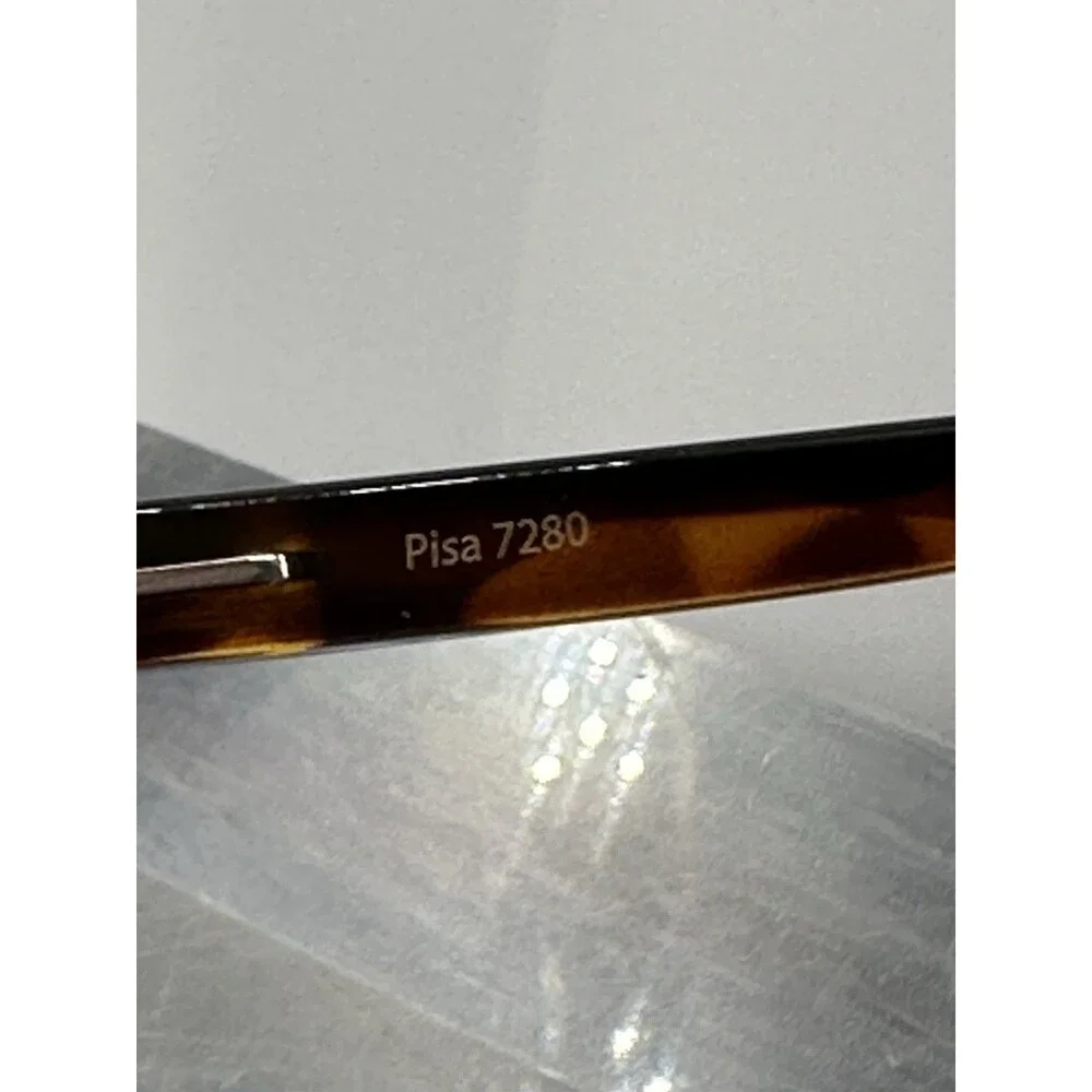 Serengeti Pisa 7280 Shiny Tortoise Frame Made In Italy (FRAME ONLY) (C1-2)